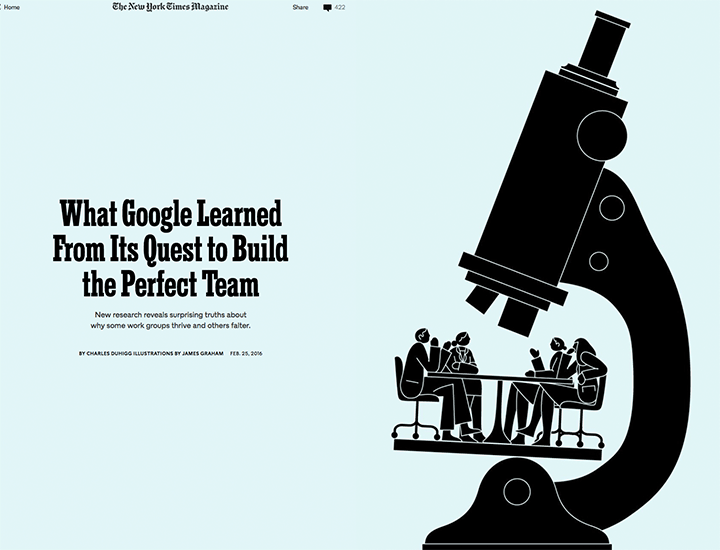 What Google Learned From Its Quest to Build the Perfect Team